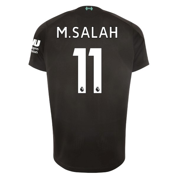 Camiseta Liverpool NO.11 M.Salah Tercera equipación 2019-2020 Negro